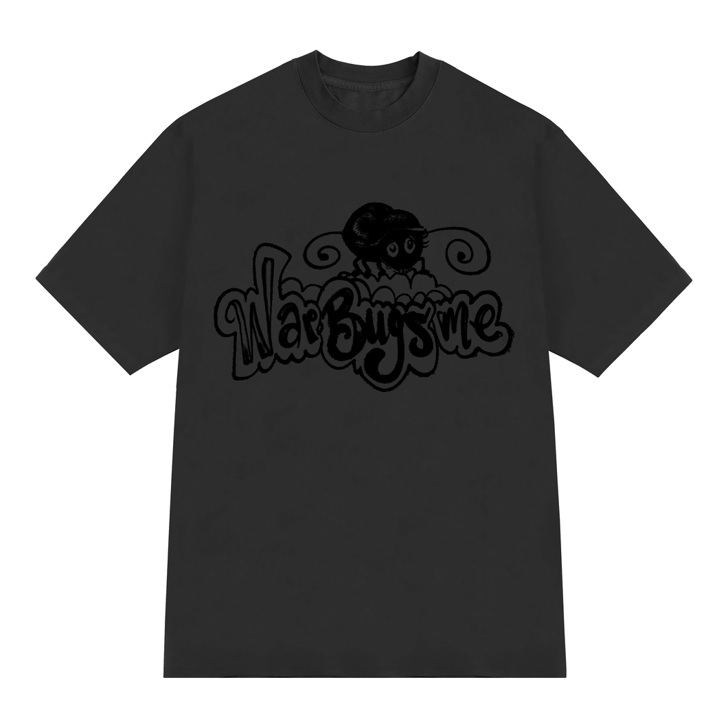 AIRBRUSH SOLDIER BUG TEE (VINTAGE BLACK)
