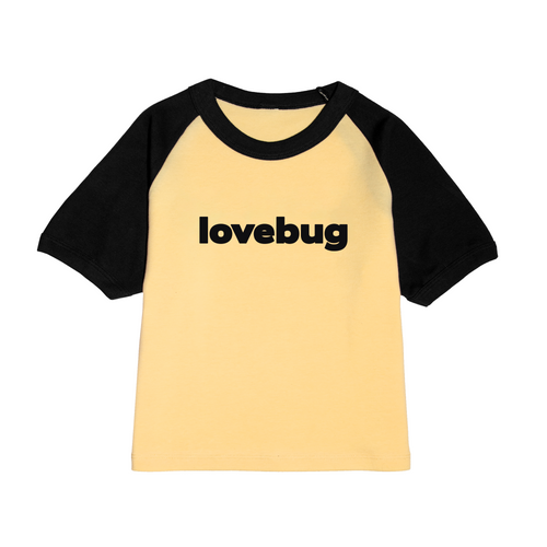 LOVEBUG BABY TEE (YELLOW)